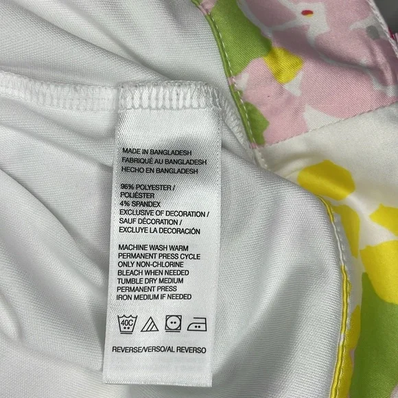 Izod Golf white and floral Skort, size 12 - Picture 5 of 5